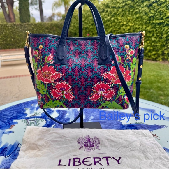 Liberty of London Handbags - Liberty London Mini Marlborough Cross-Body Tote bag~RARE~
